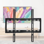 Support TV universel 26-63 pouces profil bas réglable affichage - Vue détaillée