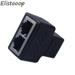 Brancheur Ethernet RJ45 Femelle Split 2 Voies - Vue arrière