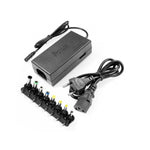 Vue latérale de l'adaptateur universel AC 96W pour PC portable de jeu