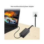 Adaptateur AC universel 96W pour PC gaming GEAR4PC multifonctionnel noir et gris