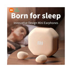 Vue latérale des boucles auditives Xiaomi MY001 en noir avec connectique Bluetooth visible