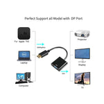 Câble Adaptateur DisplayPort VGA HD - Vue latérale