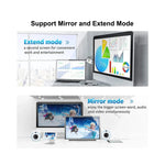 Câble DP vers HDMI M/F - Vue latérale