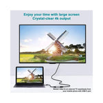 Câble HDMI USB C 4K 8K - Vue détaillée