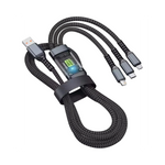 Câble USB-C Micro-USB 3en1 GEAR4PC 100W charge rapide