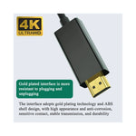 Câble DP HDMI 4K 60Hz pour TV - Vue détaillée