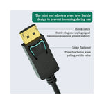 Câble DP HDMI 4K 60Hz pour TV - Vue latérale