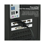 Câble DP HDMI 4K 60Hz pour TV - Vue dessus