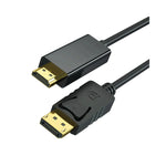 Câble DP HDMI 4K 60Hz pour TV - Vue détails techniques