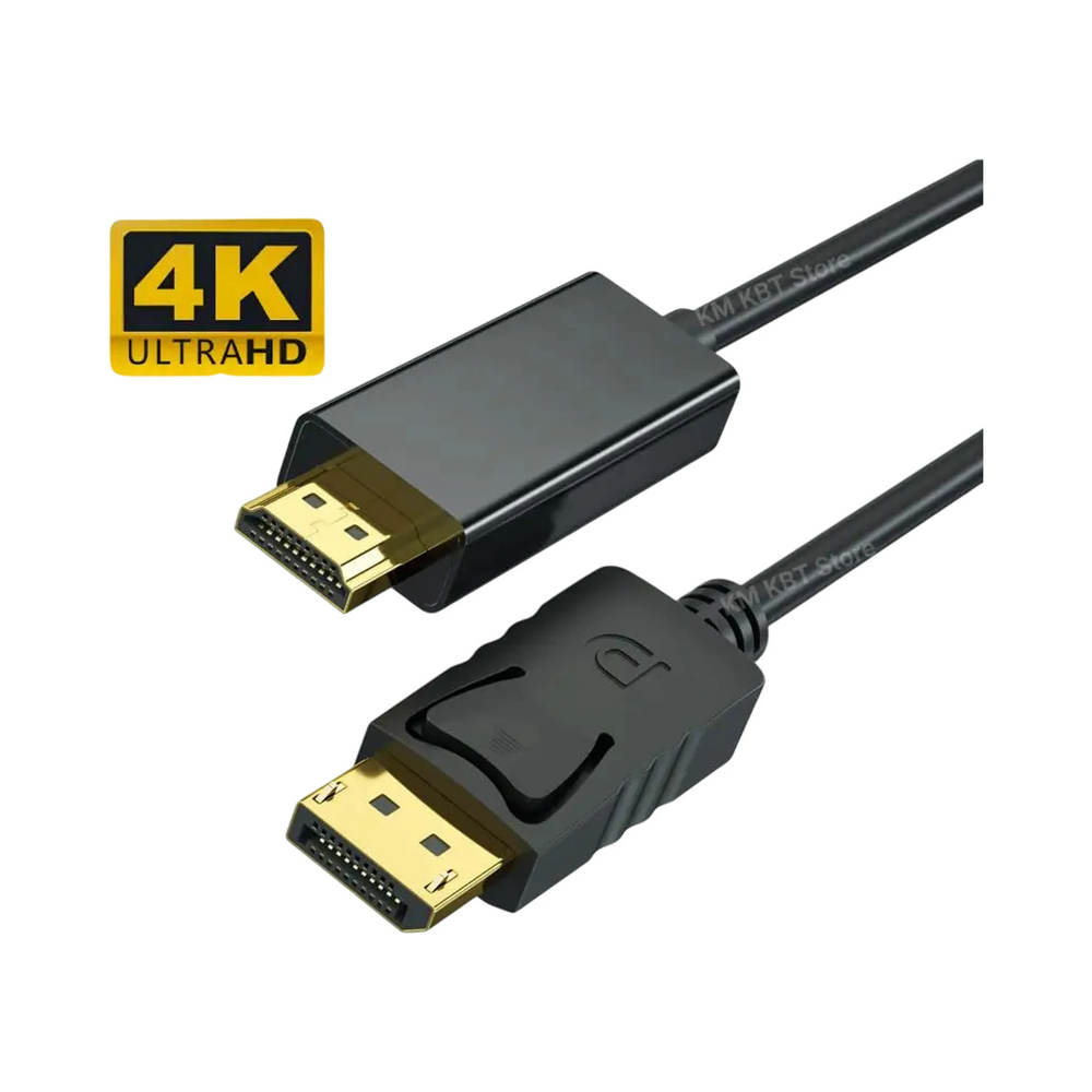 Câble DP mâle-mâle 4K_audiovidéo - Vue principale -  - Gear4PC