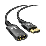 Câble DP vers HDMI 8K@60Hz - Vue principale