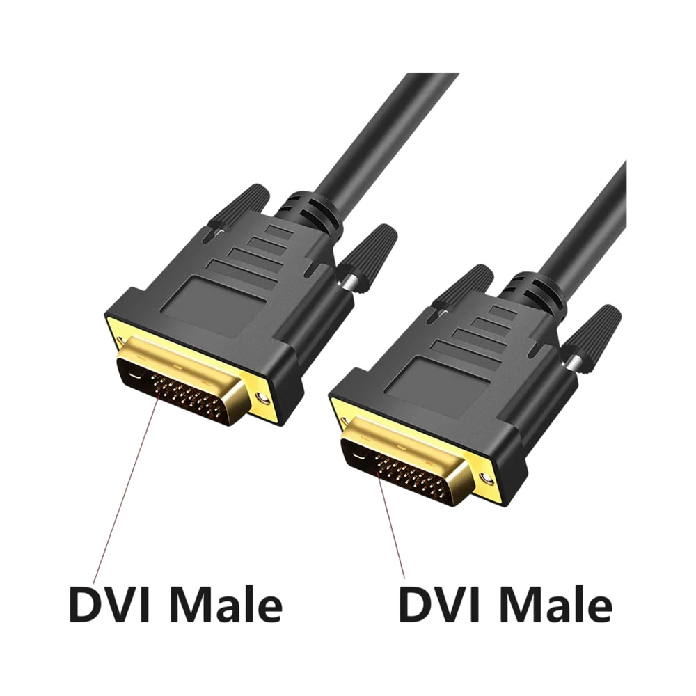 Câble DVI mâle-mâle 1.5m - Vue principale -  - Gear4PC