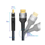 Câble HDMI 2.1 8K/4K@120Hz - Vue détaillée