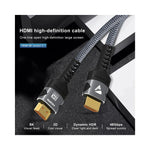 Câble HDMI 2.1 8K/4K@120Hz - Vue latérale