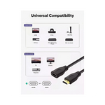 Câble HDMI 4K 60Hz HDR - Vue détaillée