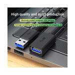 Câble USB 3.0 M/F GEAR4PC vu de face montrant les connecteurs et la longueur du câble