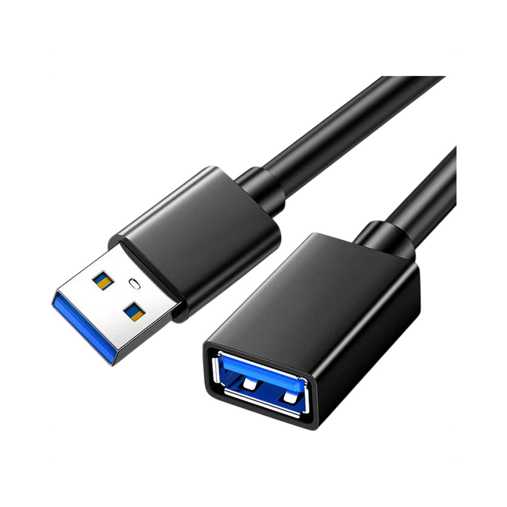 Câble USB 3.0 M/F GEAR4PC 5Gbps pour PC TV SSD noir et blanc -  - Gear4PC