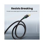 Câble USB 3.0 GEAR4PC noir et blanc pour PC et gaming à haute performance