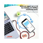 Câble USB A vers Lightning MFi certifié GEAR4PC qualité gaming noir résistant