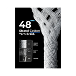 Câble USB C 2m LED RGB GEAR4PC qualité gaming vue arrière sourceMapping: técnologia e-commerce