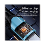 Câble USB-C gris charge rapide vue latéralealt textCâble_USB_C_gris_vue_latérale