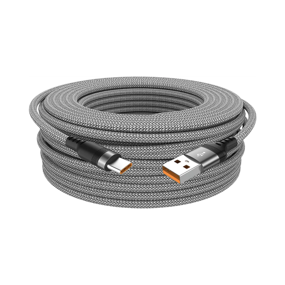 Câble USB C rapide GEAR4PC 5A pour smartphones variés 3m noir -  - Gear4PC