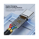 Câble USB C Toocki 100W PD noir chargeur rapide PC iPhone gaming