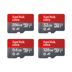 Carte mémoire microSD SanDisk Classe 10 UHS-1Carte mémoire microsd sandisk classe 10 uhs-1 256gb