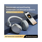 Vue latérale du casque Bluetooth Air Max montrant les coussinets confortables et le logo GEAR4PC