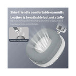 Casque Bluetooth GEAR4PC Air Max noir et gris vue arrière avec coussinets rembourrés