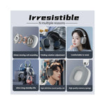 Casque Bluetooth Air Max sans fil pour gaming et PC, qualité sonore supérieure