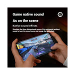 Casque Bluetooth pliable avec coussinets bleus et logo GEAR4PC visible