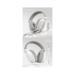 Vue latérale du casque Bluetooth SmailWolf-L80 en noir avec les commandes visibles