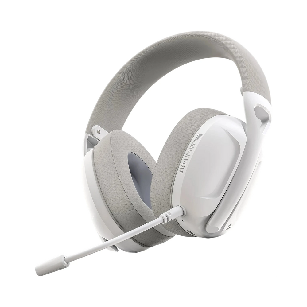 Casque Bluetooth SmailWolf-L80 Sport Triple Mode en noir avec coussinets rembourrés -  - Gear4PC