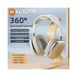 Vue arrière du casque Bluetooth Xiaomi P9 avec câble détachable