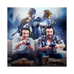 Casque ONIKUMA K8 vue arrière montrant les couleurs RGB et l'équipement audio haute qualité