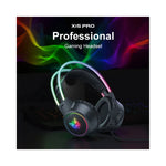 Casque ONIKUMA RGB avec micro et led colorées de côté