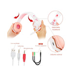 Casque gaming rose GEAR4PC avec micro et connecteur USB