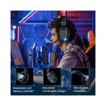 Casque gaming sans fil GEAR4PC noir avec annulateur de bruitCasque gaming sans fil PS5 PS4 PC avec annulateur de bruit