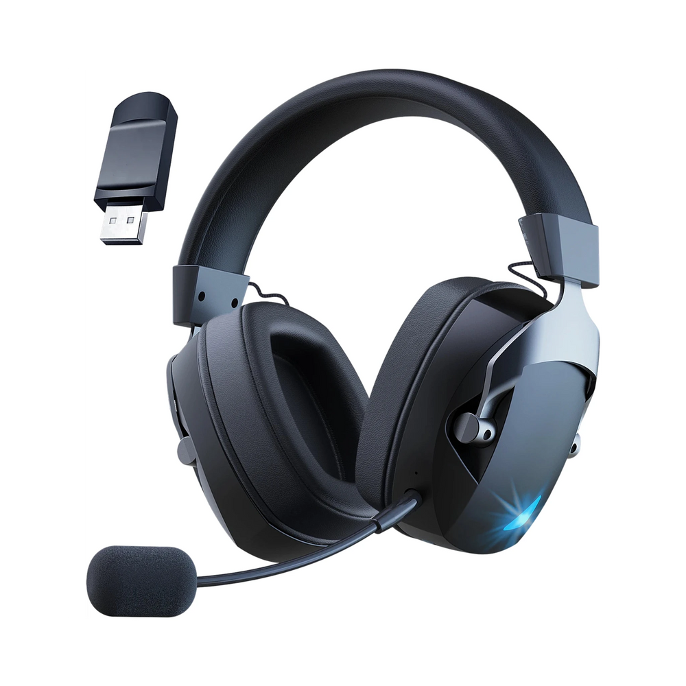 Casque gaming sans fil GEAR4PC noir avec annulateur de bruit -  - Gear4PC