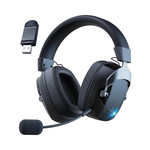 Casque gaming sans fil GEAR4PC noir avec annulateur de bruit