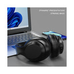 Casque tactile Bluetooth GEAR4PC sur oreille avec mic visible côté droit