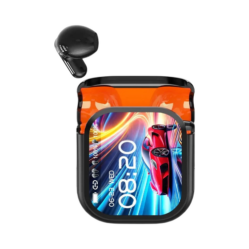 Casque TWS Bluetooth HTC NE20 V6 intra-auriculaire traducteur AI gris métallique