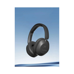 Casque Bluetooth T-WOLF vue arrière montrant les couleurs noire et rouge