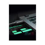 Chargeur Reletech 65W USB-C noir pour PC GamingChargeur Reletech 65W USB-C avec câble USB-C visible