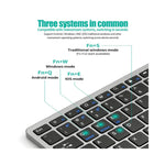 Clavier gaming sans fil avec touches lumineuses vue de face