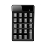 Clavier Bluetooth portable LED GEAR4PC avec 19 touches numériques rétroéclairées pour gaming et PC