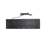 Clavier ergonomique GEAR4PC 104 touches vue arrière filaire multilingue