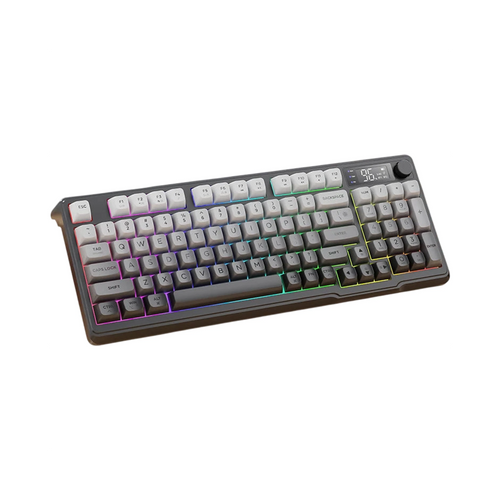 Clavier gaming Bluetooth M96 ergonomique pour PC avec 96 touches PBT