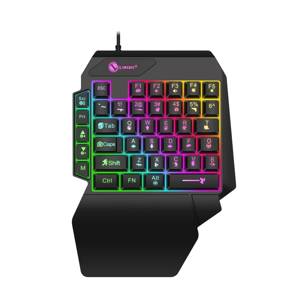 Clavier jeu 35 touches USB slim led portable pour laptop et pc GEAR4PC -  - Gear4PC